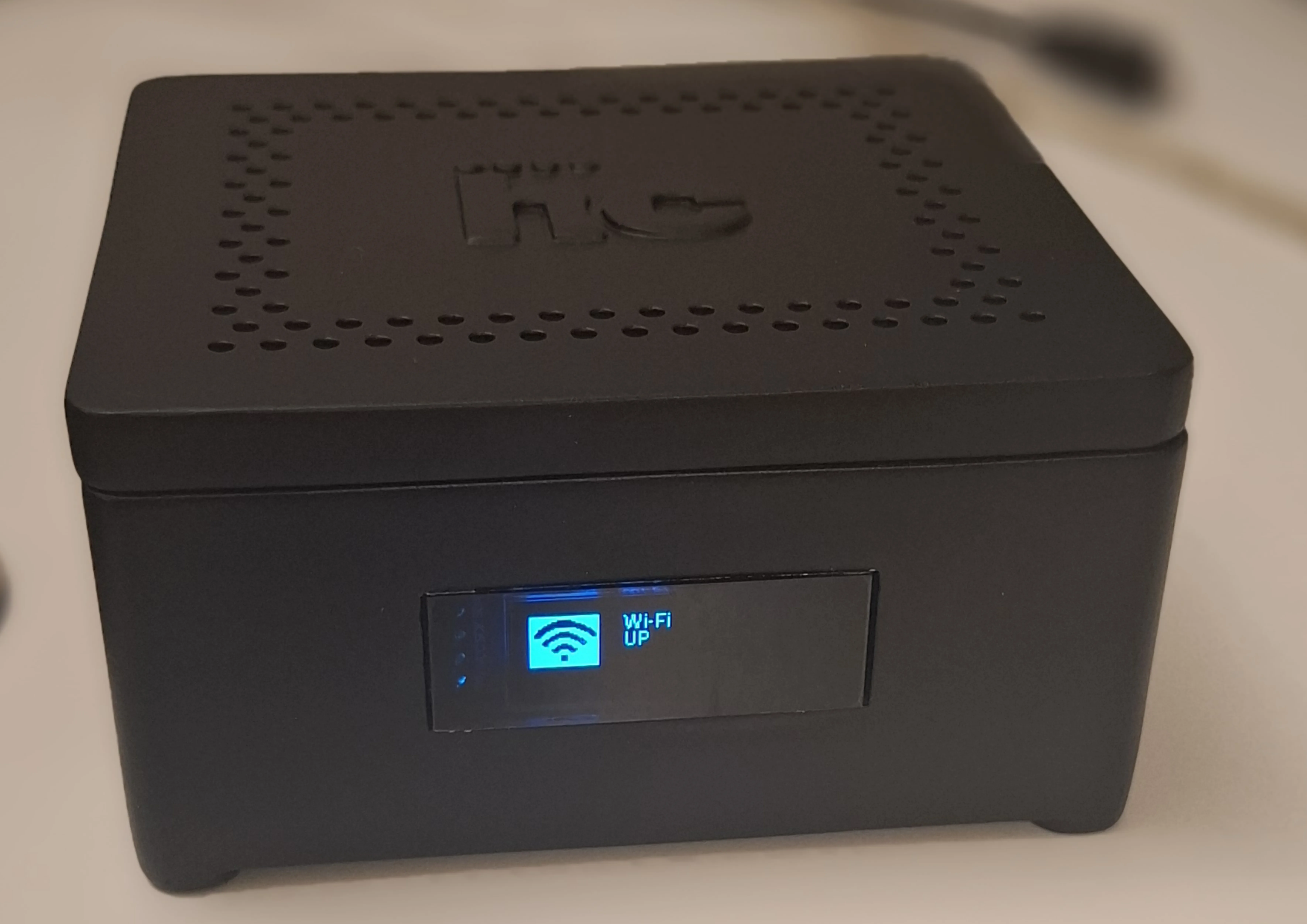 Actual Homecloud pic with Display ON